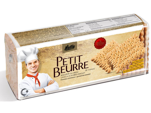 BISC PETIT BEURRE 185G NEFIS