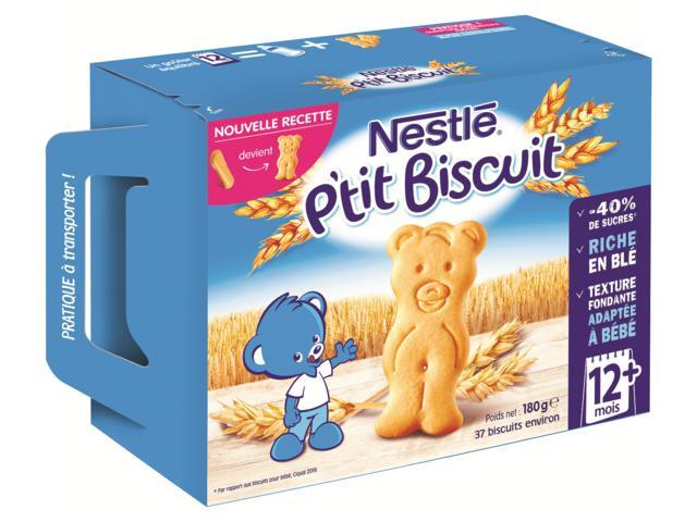 Biscuiti Nestle P'tit Biscuit pentru sugari de la 10 luni 180g