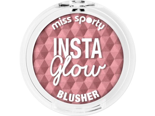 Miss Sporty Fard de obraz Insta Glow Blush 002 Radiant Mocha 5 g