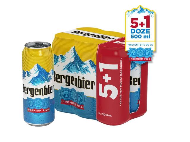 Bergenbier Bere doza 0.5l 5+1