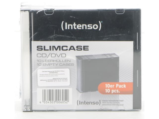 CARCASE SLIM CD/DVD 10 INTENSO