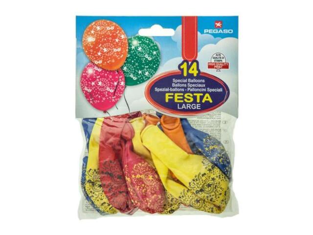 Baloane 32 cm Party, 14 buc