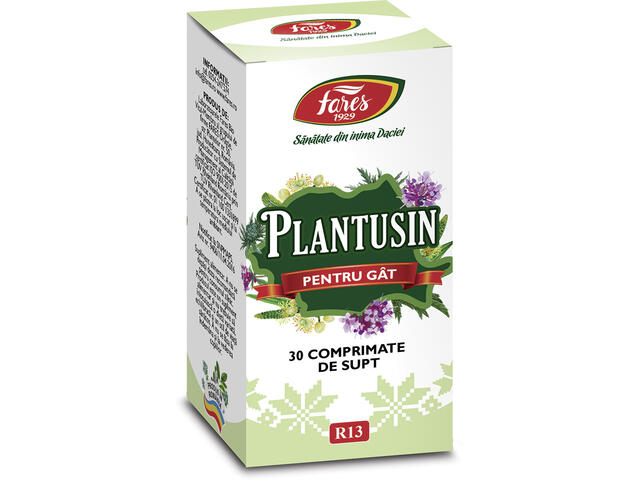 Plantusin Fares 30 Comprimate