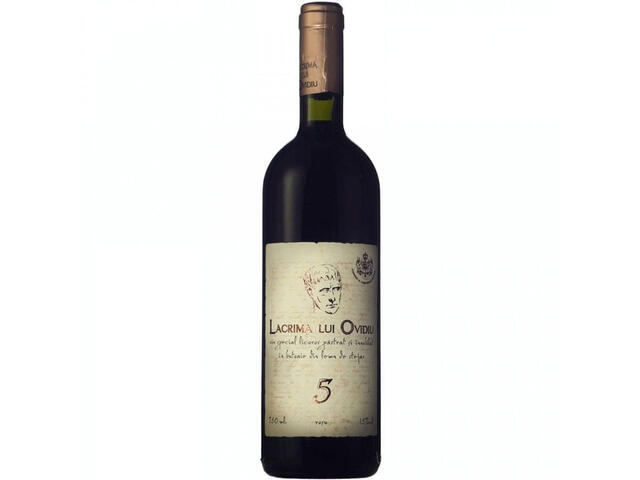 Vin rosu demidulce Lacrima lui Ovidiu, 0.75 l