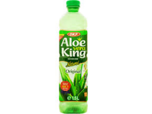 Ofk King Original Bautura Racoritoare Necarbogazoasa Cu Aloe Verde 1.5 L