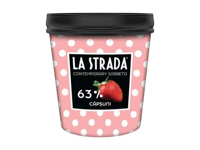 La Strada Sorbet capsuni 120ml/74g