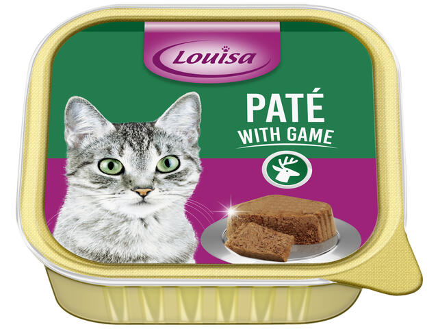 Louisa furaj cu vanat pt pisici adulte 100 g