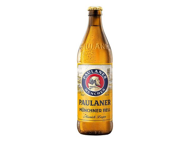 Bere Paulaner Munchner Hell 4,9% Alc. Sticla 50Cl