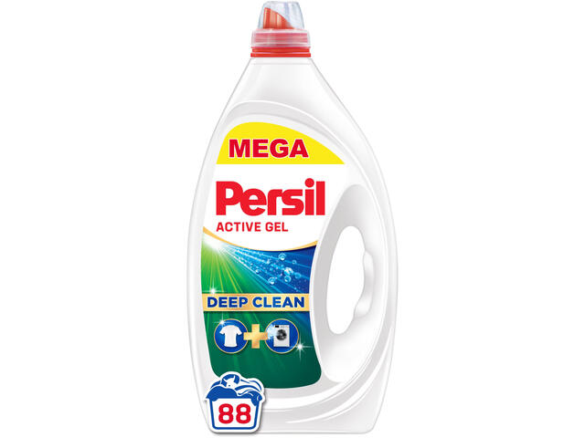Detergent lichid Persil Active Deep Clean, 88 spalari, 3.96L