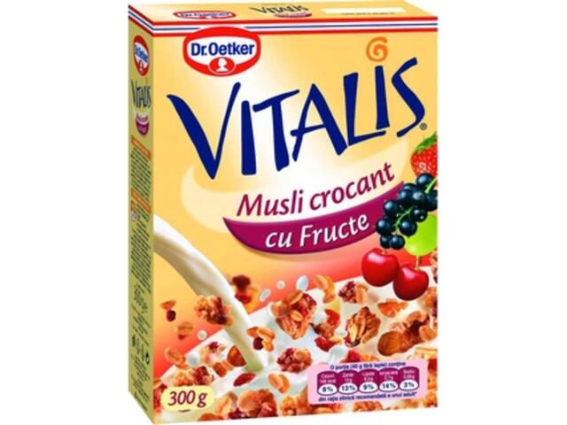 Vitalis Musli Crocant Cu Fructe 300G