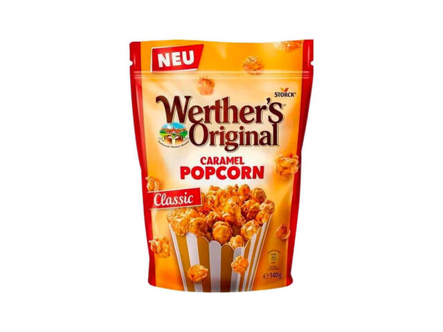 Popcorn cu caramel Werther's Original, 140 g