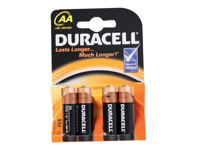 Set x 4 baterii AA LR6 Duracell