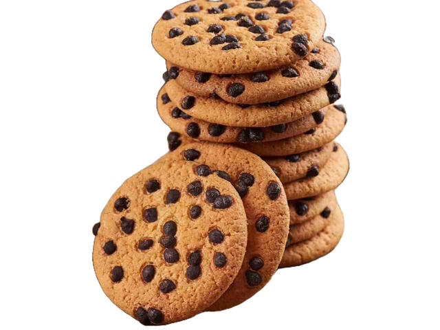 Fursecuri cu bucati de ciocolata Biscotti, 400 g