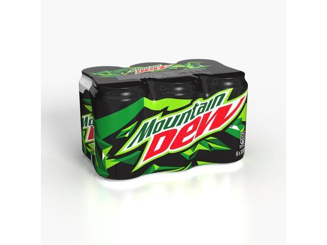 Mountain Dew, bautura racoritoare carbogazoasa 6x0.33L