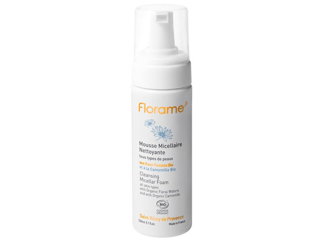 Spuma micelara demachianta BIO 150ml, FLORAME