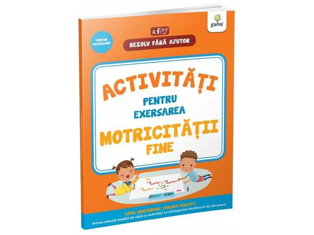 Activit. pentru exersarea motricitatii fine 3-4 ani/Rezolv fara ajutor!