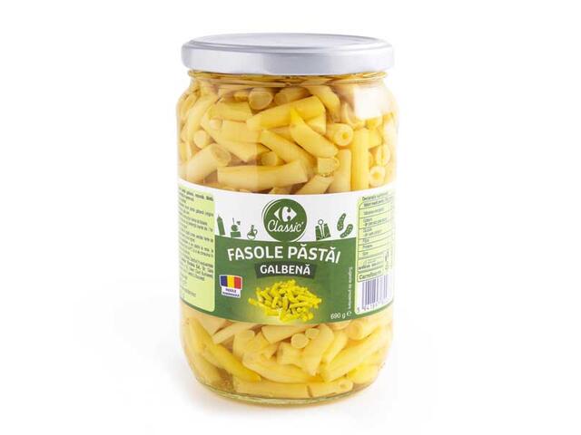 Fasole galbena pastai 690 g Carrefour
