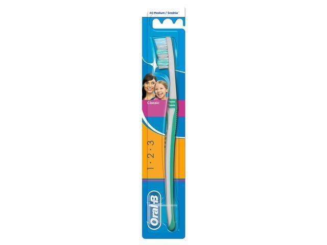 Periuta De Dinti Manuala Medium Delicate White,Oral-B 2 Bucati