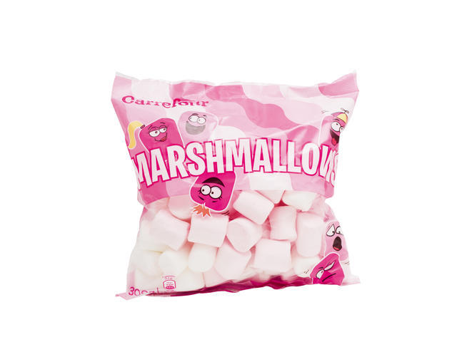 Guma de mestecat Marshmallows 300g Carrefour Kids