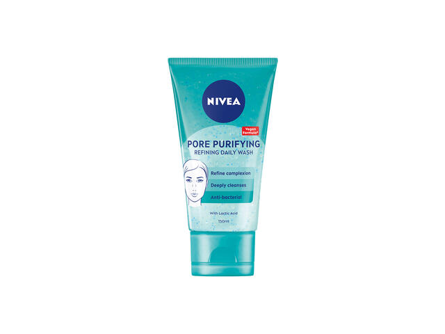 Gel De Curatare Nivea® Pore Purifying Cu Acid Lactic, 150ML