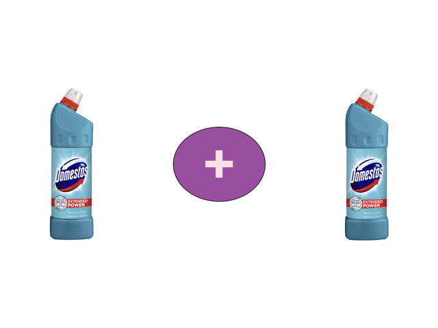 Dezinfectant Domestos Extended Atlantic 1L, Al 2-lea -70%