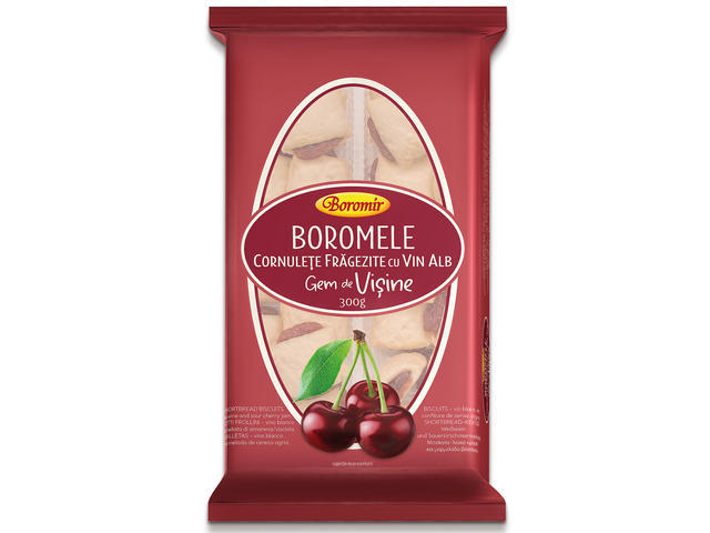 Cornulete Gem Visine 300G Boromir