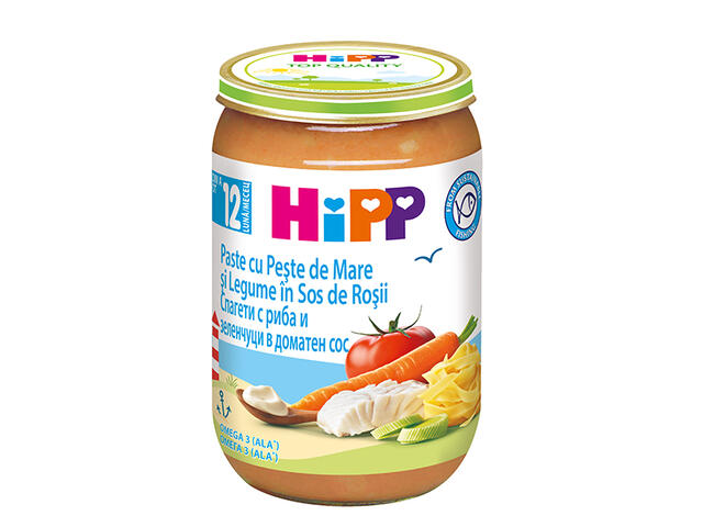 Paste Cu Peste si Legume 220 g Hipp