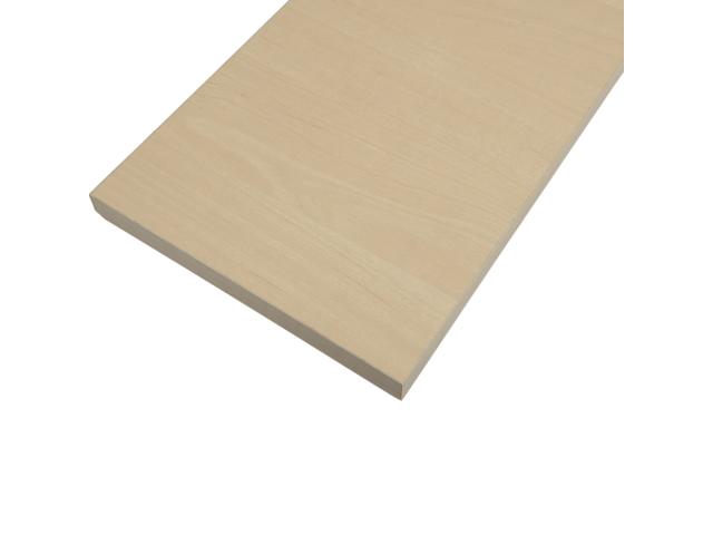 Polita Lux-Artim, pal melaminat, Mesteacan, 79 x 19 cm