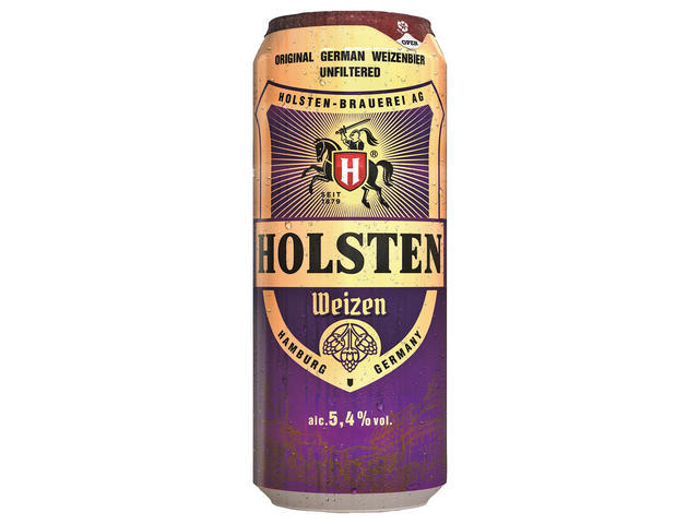Bere weizen nefiltrata doza 0.5L Holsten