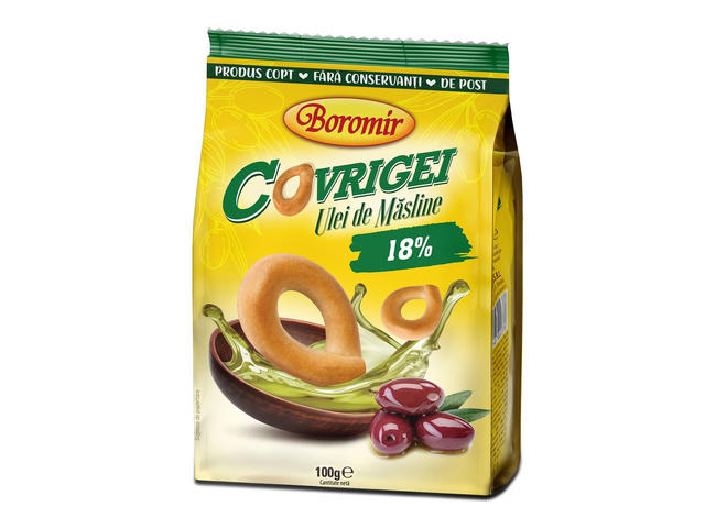 Covrigei Boromir cu ulei de masline, 100 g