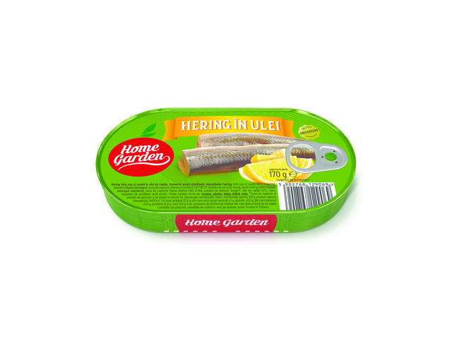 Hering in ulei Home Garden 170g