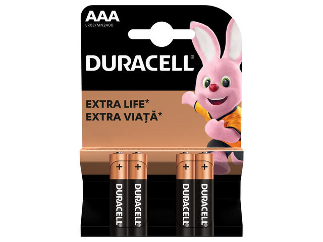 Baterie Duracell Basic AAAK4