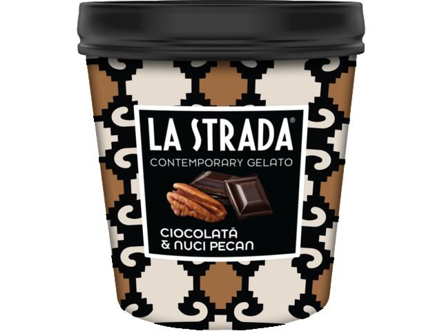 Inghetata Ciocolata Si Nuci Pecan 500 ML La Strada