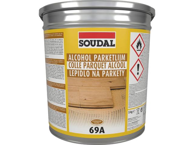 Adeziv parchet din lemn masiv, Soudal 69A,5 kg