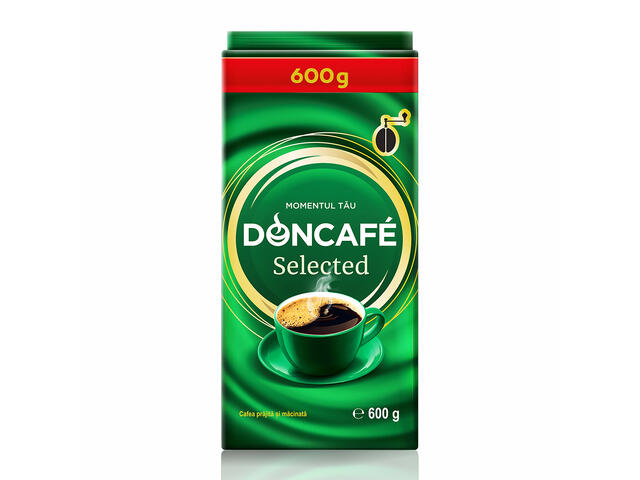 Cafea prajita si macinata Doncafe Selected 600g