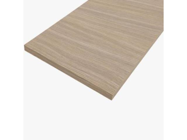 Polita Ferrara din pal melaminat stejar mat, 59 x 24 cm