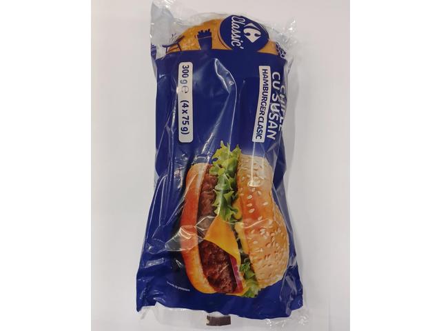 CHIFLE HAMBURGER X4 300G CRF