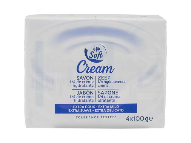 Sapun Solid 4X100G Carrefour Soft