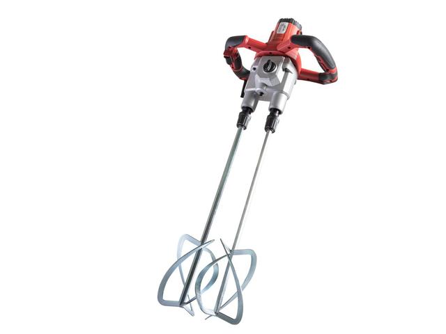 Amestecator materiale constructii electric Raider RDP-HM09, 1600 W, 460 - 620 rpm, 2 palete x 120 mm