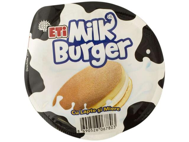 Eti Milk Burger prajitura crema lapte si miere 35 g