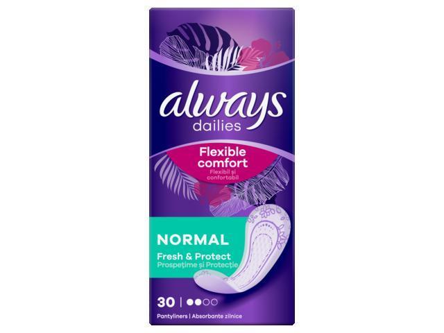 Absorbante zilnice Always Dailies Fresh, 30 buc