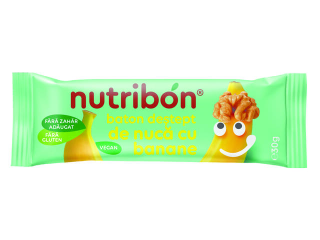 Nutribon Baton cu nuca si prune 30 g