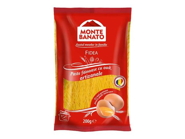 Monte Banato fidea cu ou 200 g