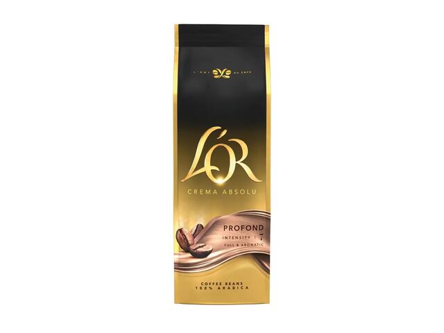 Cafea boabe L'OR Crema Absolu Profond, 500 g