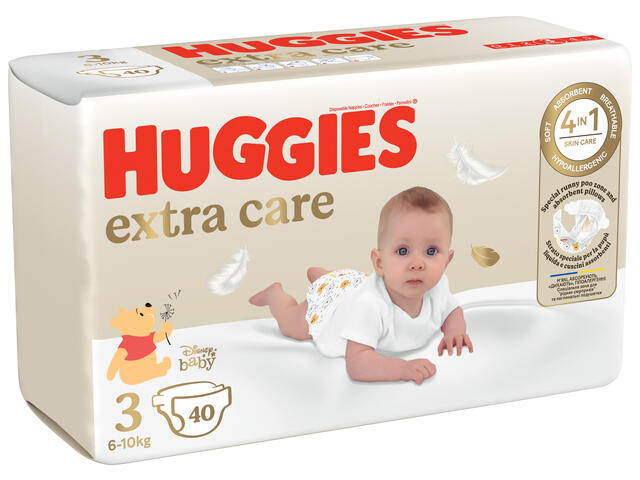 Huggies sc. extra care nr3 6-10kg 40b