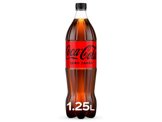 Coca-Cola Zero Zahar 1.25L