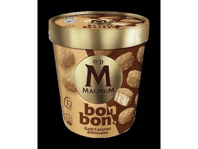 Inghetata Magnum Double Caramel Billionaire 12x17ML