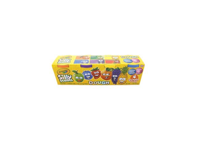 Crayola Silly Scents Set 4 Cutii Plastilina Parfumata X 113G