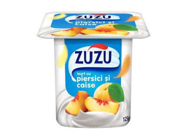 ZUZU IAURT 125GR PIERSICI/CAISE