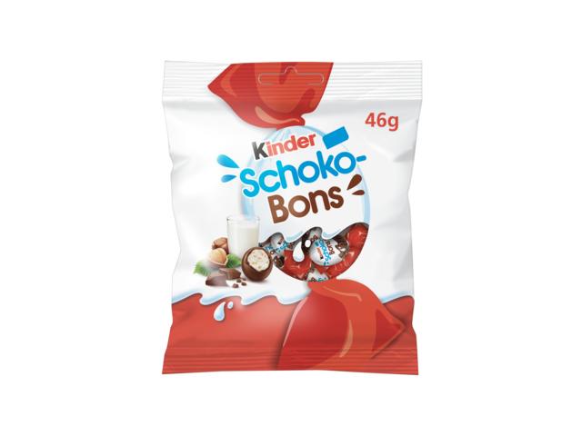 Kinder Schoko-Bons Bomboane de ciocolata cu lapte si alune de padure 46 g